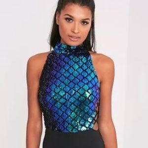 PTL sequin mermaid bodysuit